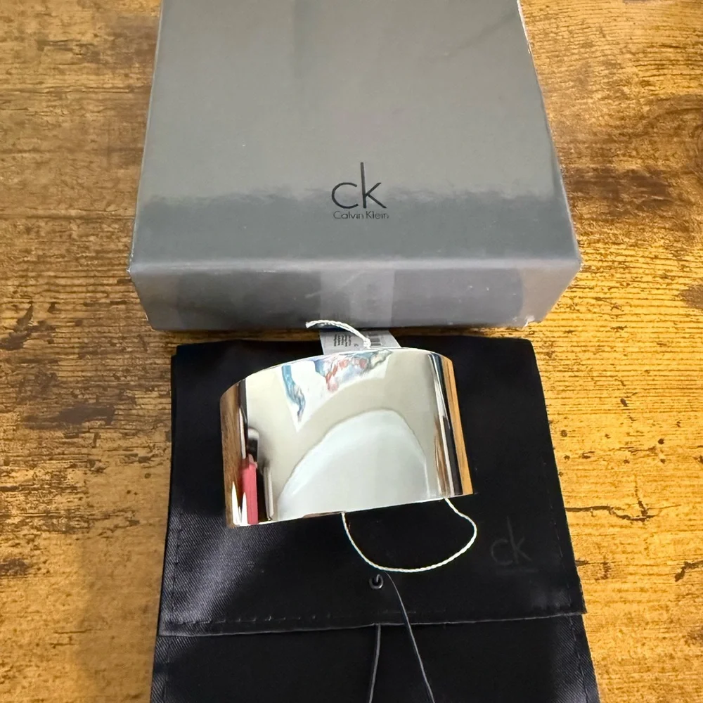 Calvin Klein Silver Wearable Bracelet